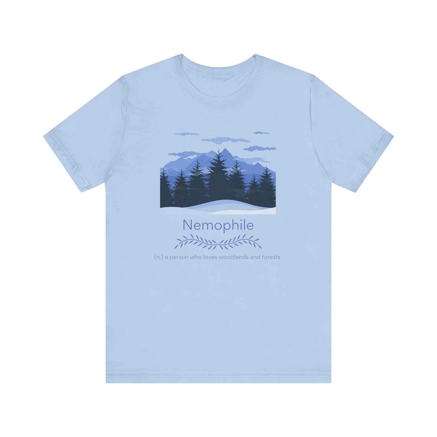 Nemophile - forest lover T-shirt