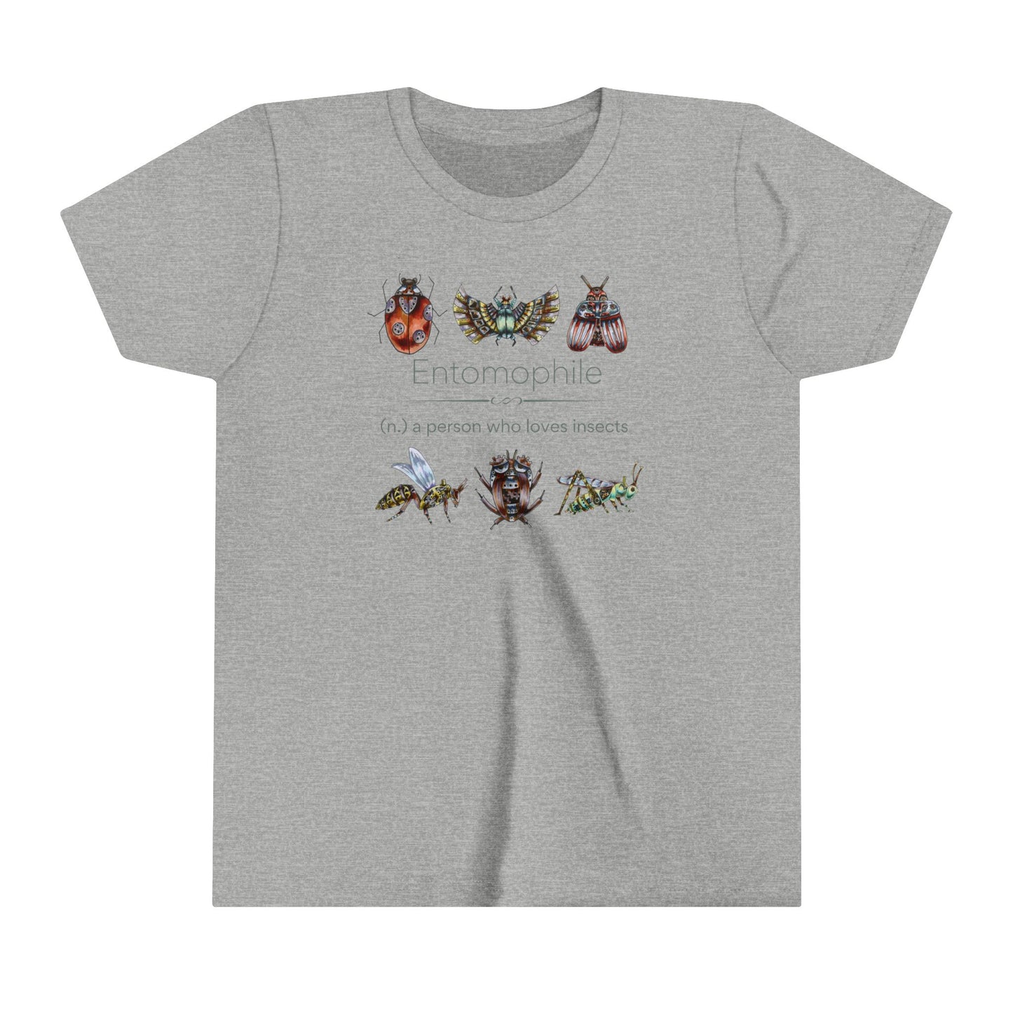 Entomophile II - Lover of Insects Youth Short Sleeve Tee