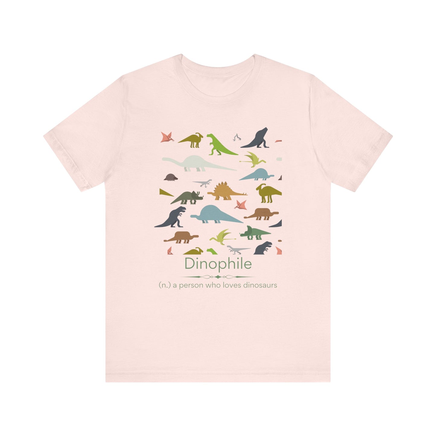 Dinophile - dinosaur lover T-shirt