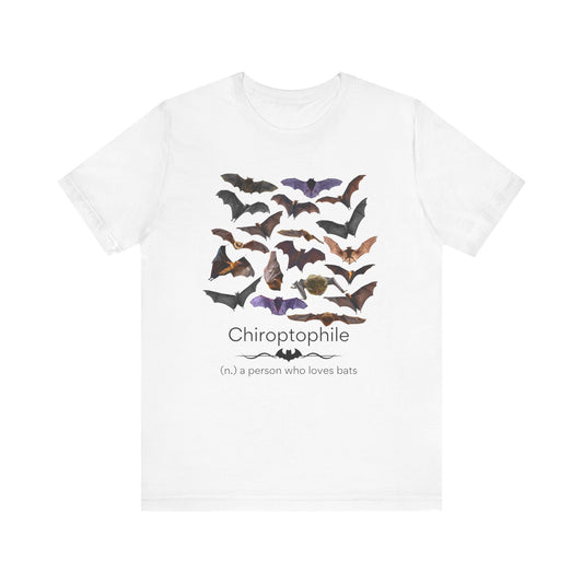 Chiroptophile - Bat Lover T-shirt