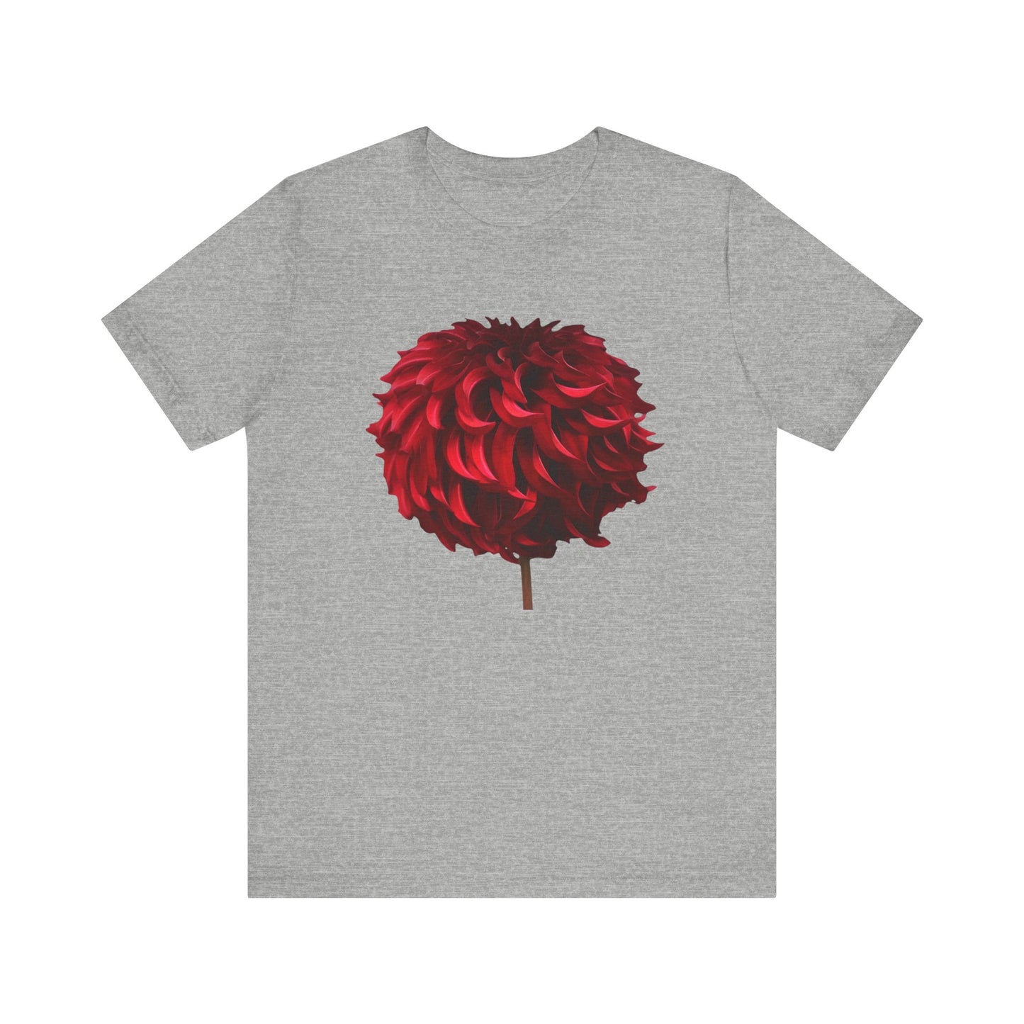 Red Dahila T-shirt