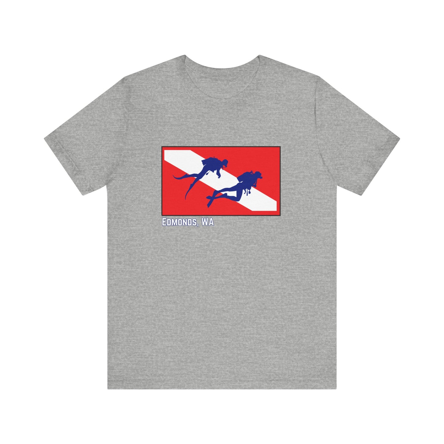 Edmonds Scuba Dive Flag T-shirt