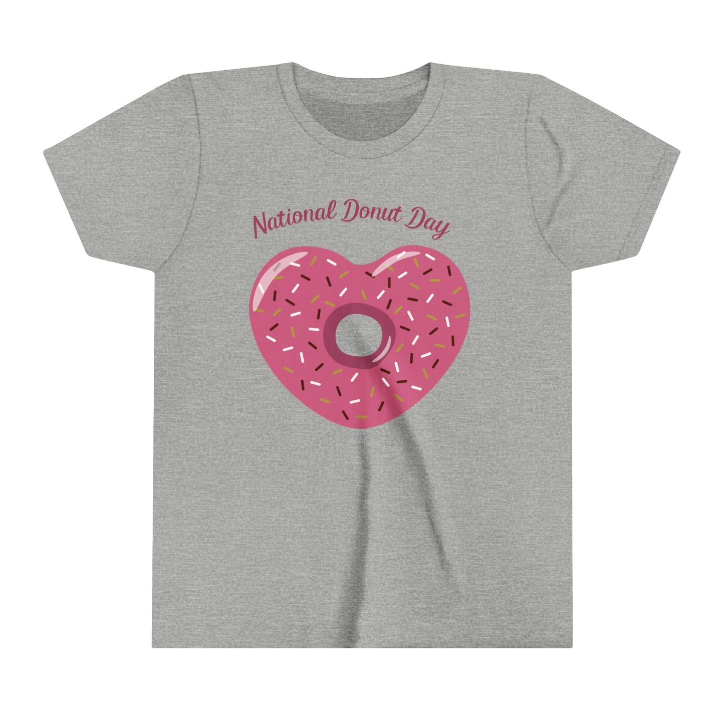 National Donut Day Heart Kids T-shirt