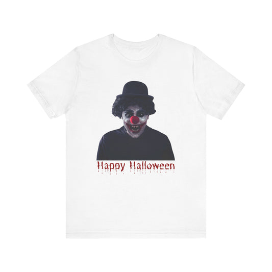 Scary Clown Happy Halloween T-shirt