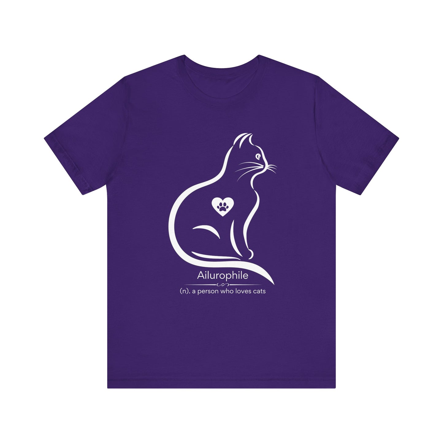 Ailurophile - cat lover T-shirt