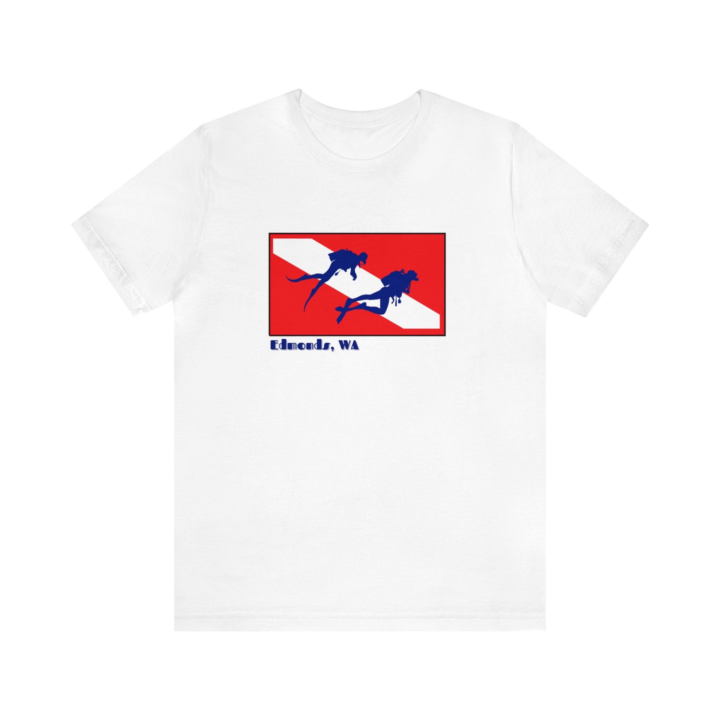 Edmonds Scuba Dive Flag T-shirt