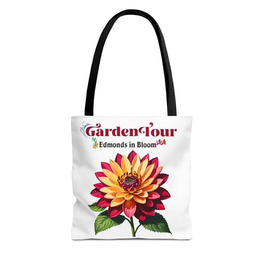 Edmonds in Bloom Garden Tour 2026 Tote Bag (White)