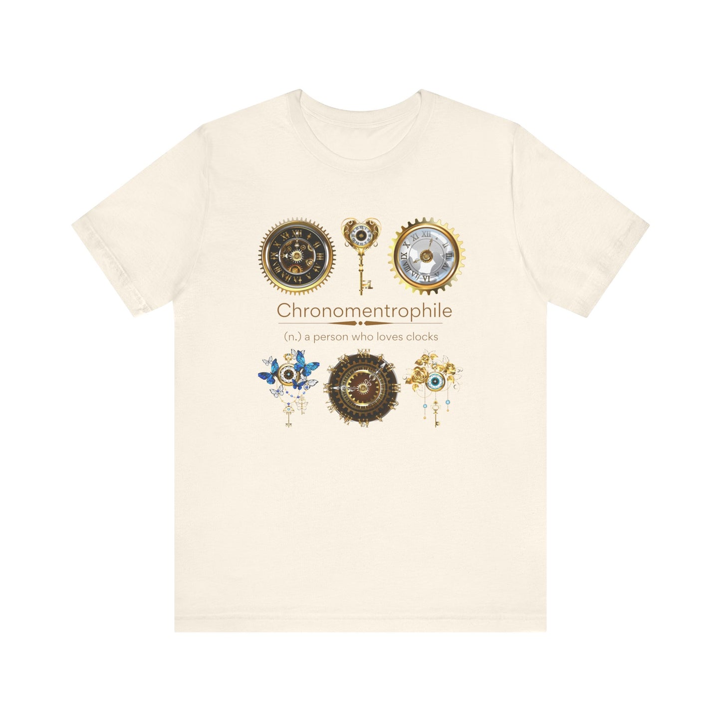 Chronomentrophile - clock lover T-shirt