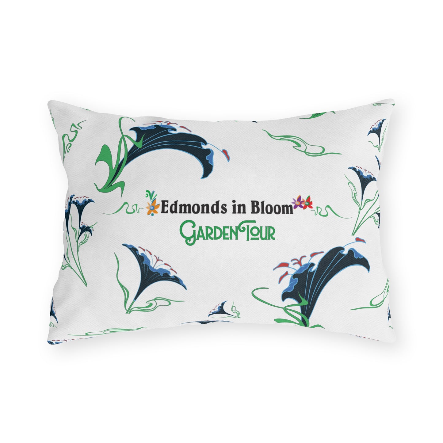 Edmonds in Bloom Garden Tour Outdoor Pillows (Pattern)