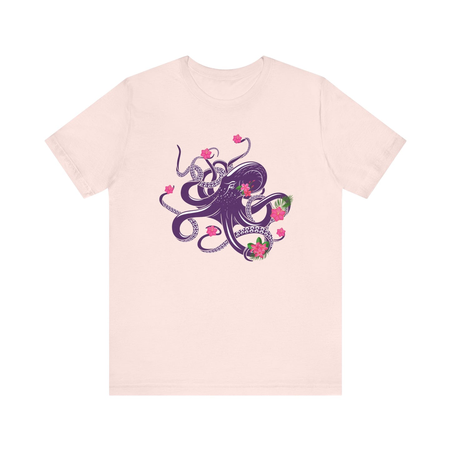 Floral Octopus T-shirt