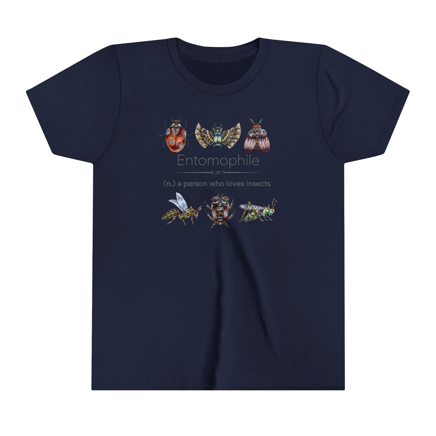 Entomophile II - Lover of Insects Youth Short Sleeve Tee