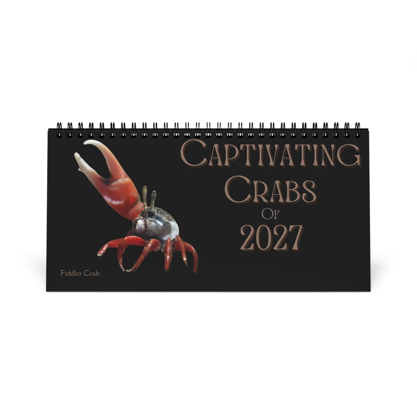 Captivating Crabs of 2027 Desktop Calendar