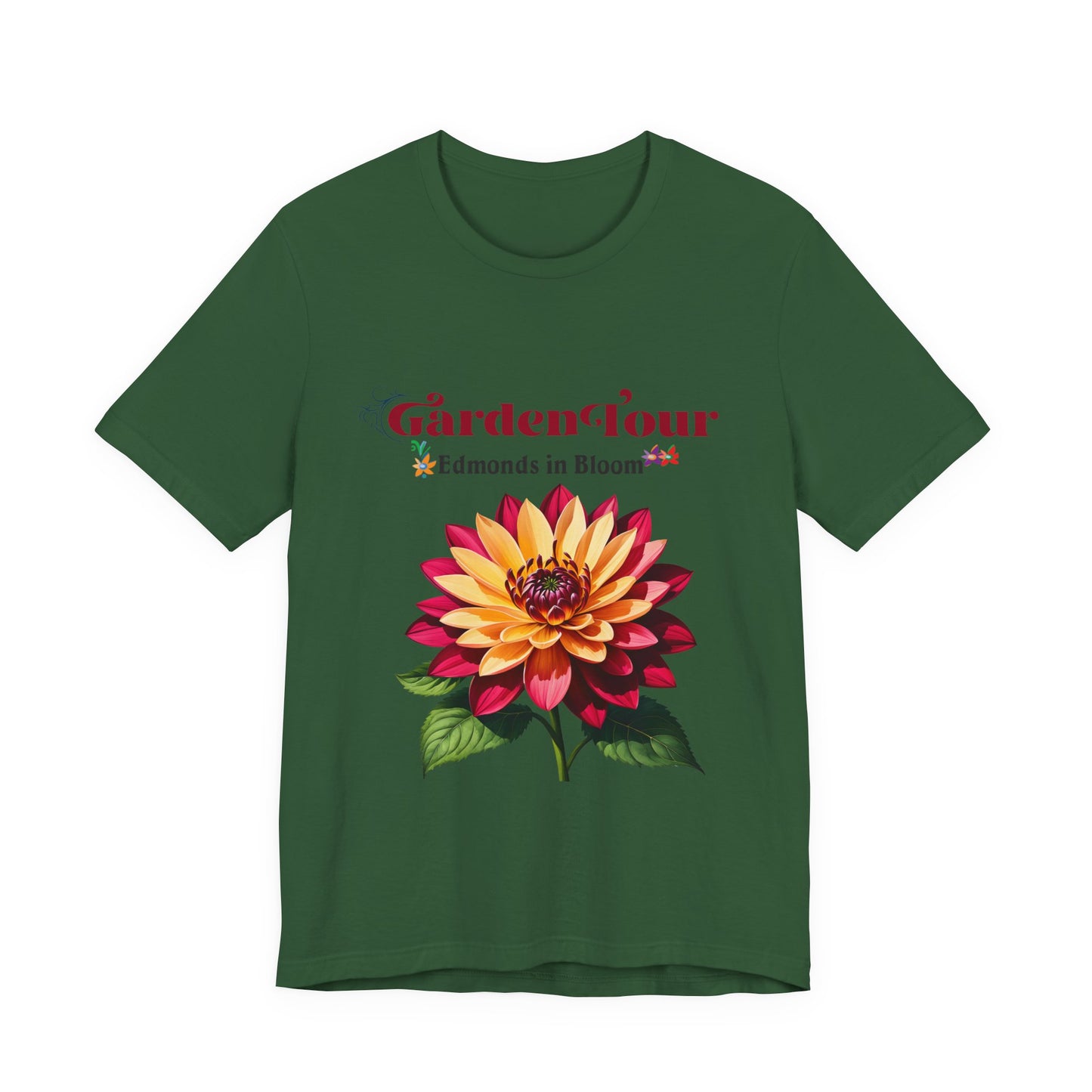 Edmonds in Bloom Garden Tour 2026 Unisex Jersey Short Sleeve Tee