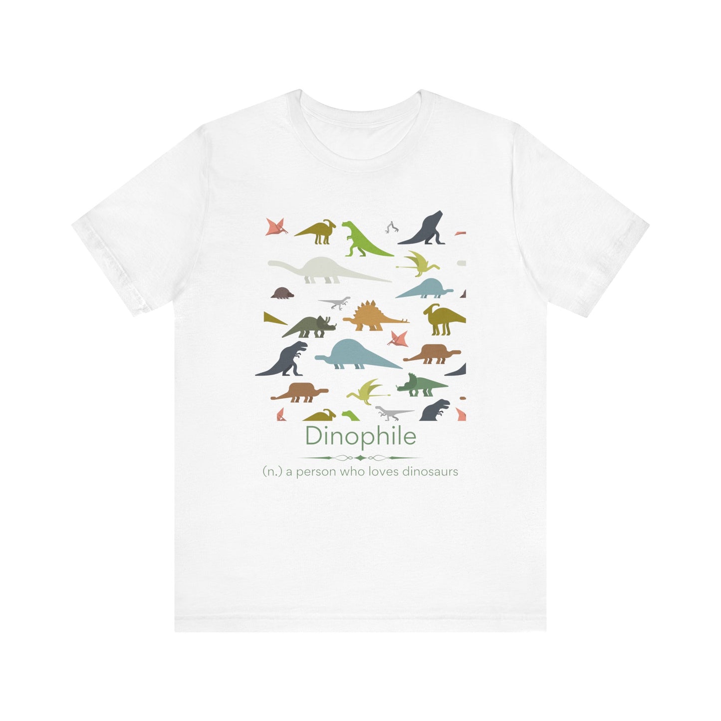 Dinophile - dinosaur lover T-shirt