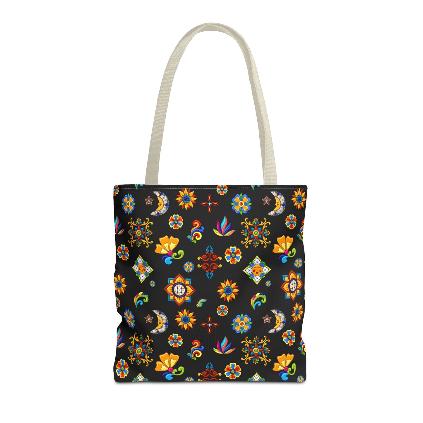 Talavera Mexican Tile Inspired Tote Bag