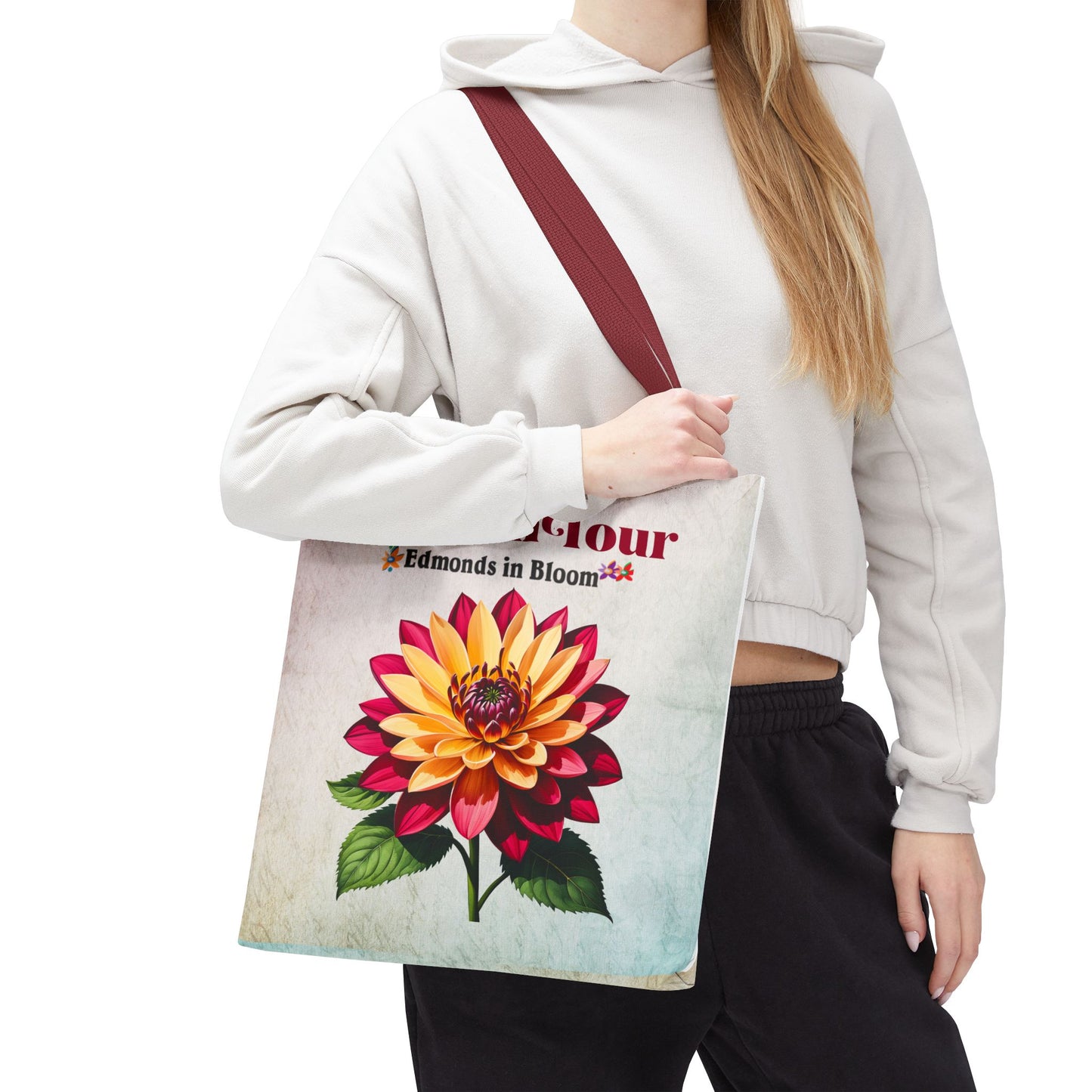 Edmonds in Bloom Garden Tour 2026 Tote Bag (Gradient)