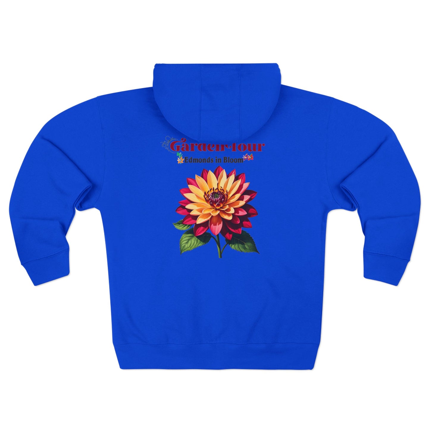 Edmonds in Bloom Garden Tour 2026 Unisex Full-Zip Hoodie