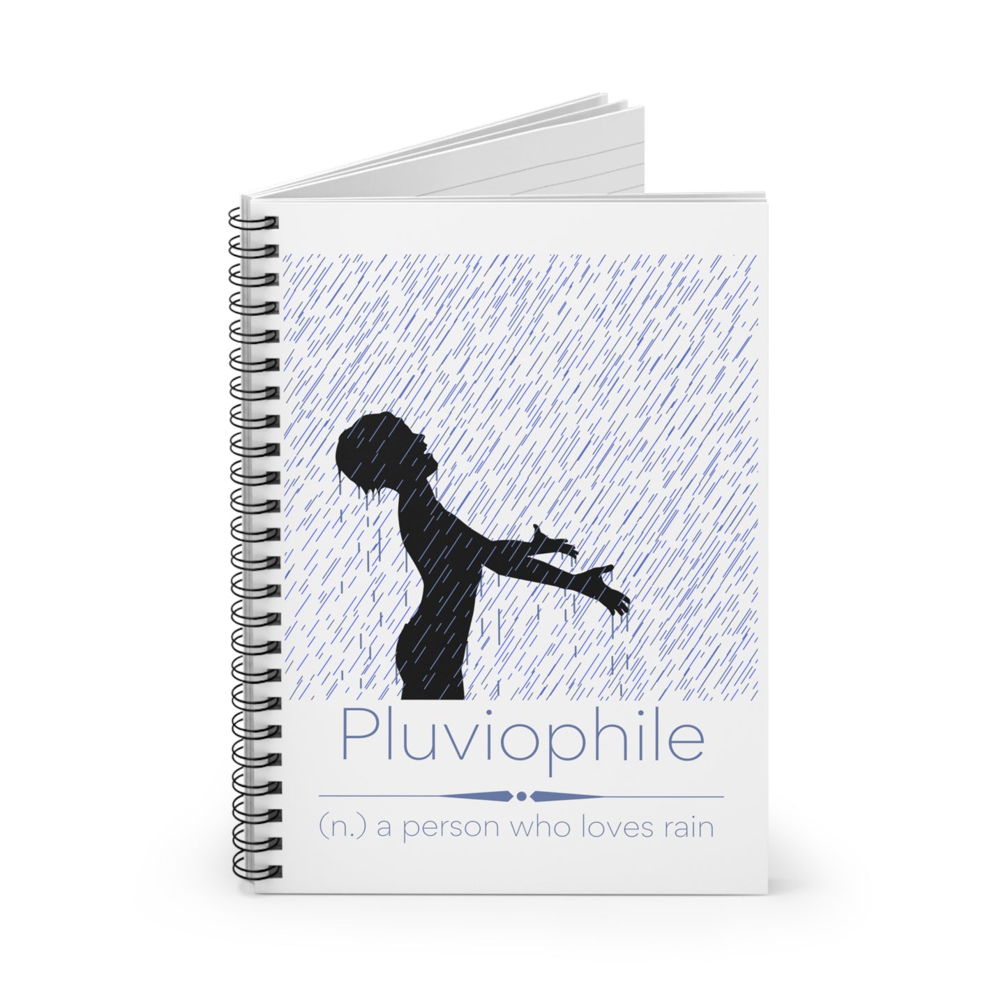 Pluviophile Spiral Notebook - Ruled Line