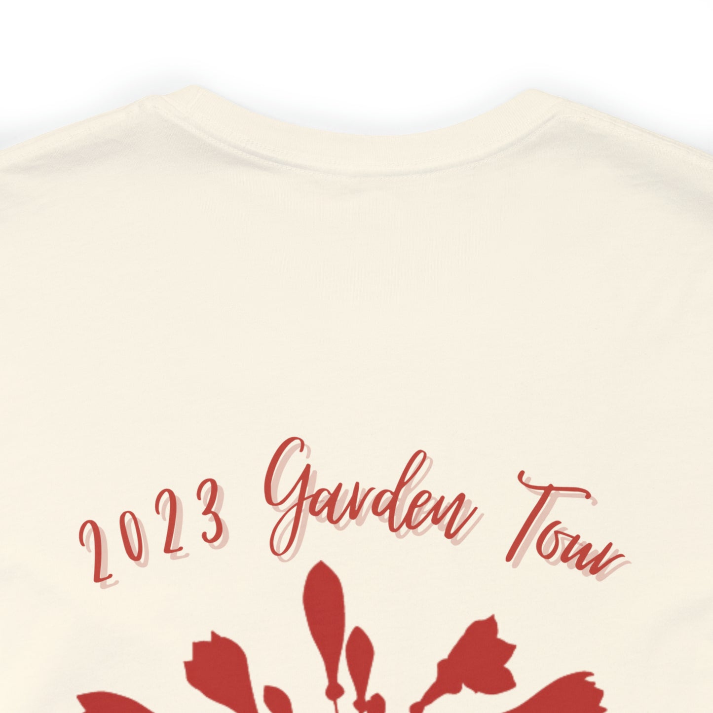 2023 Garden Tour T-shirt (Red Graphic)