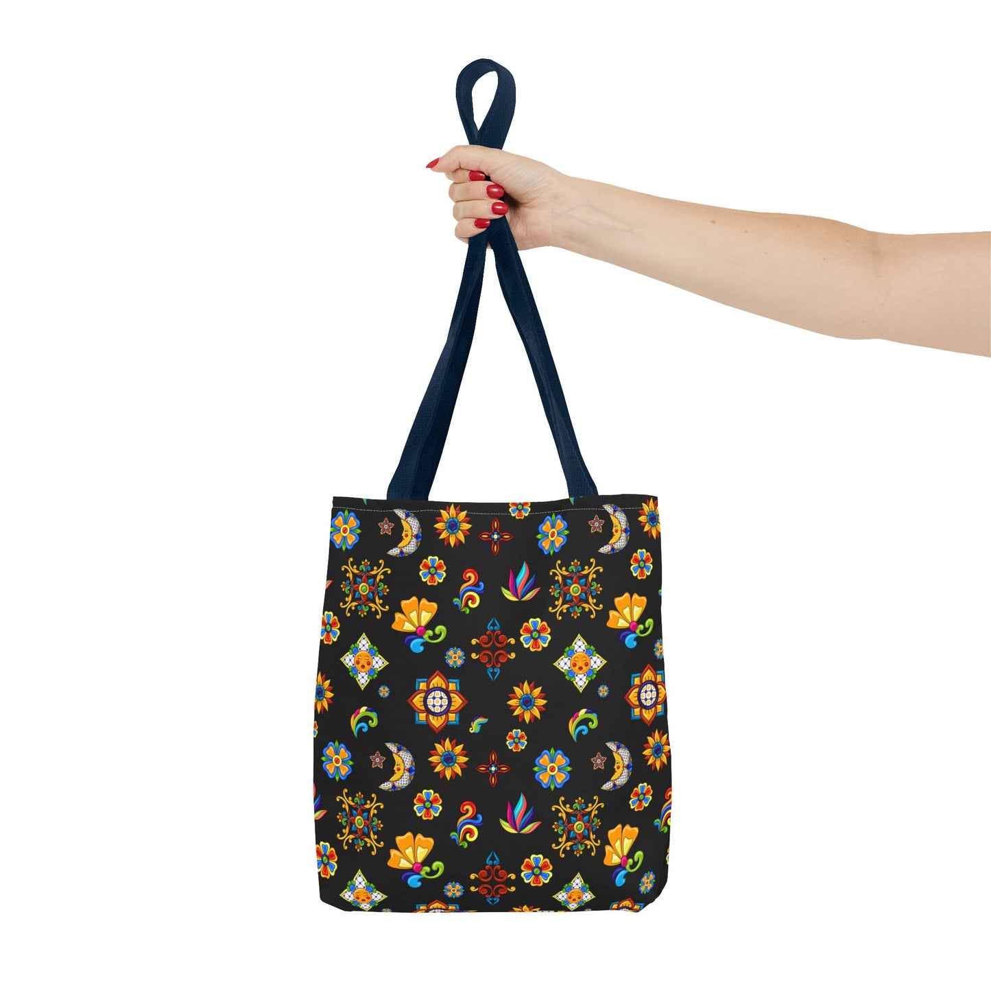 Talavera Mexican Tile Inspired Tote Bag