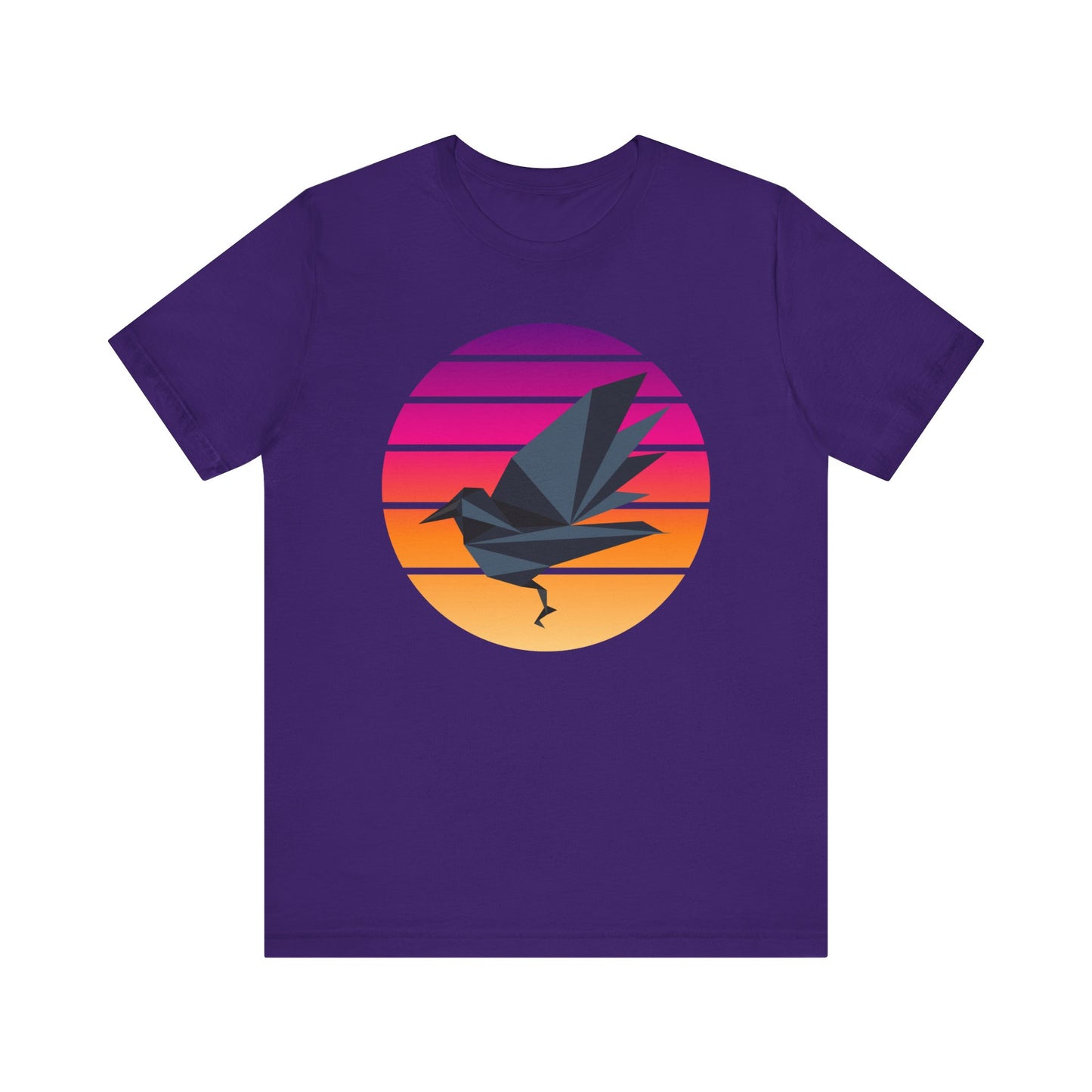 Sunset Crow T-shirt