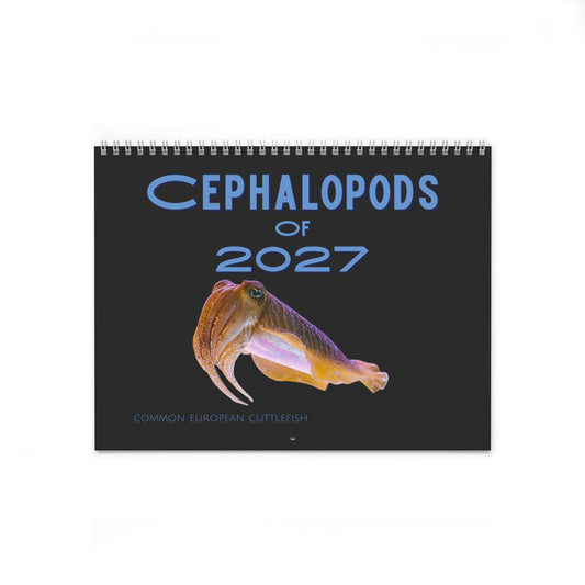 Cephalopods of 2027 Wall Calendars