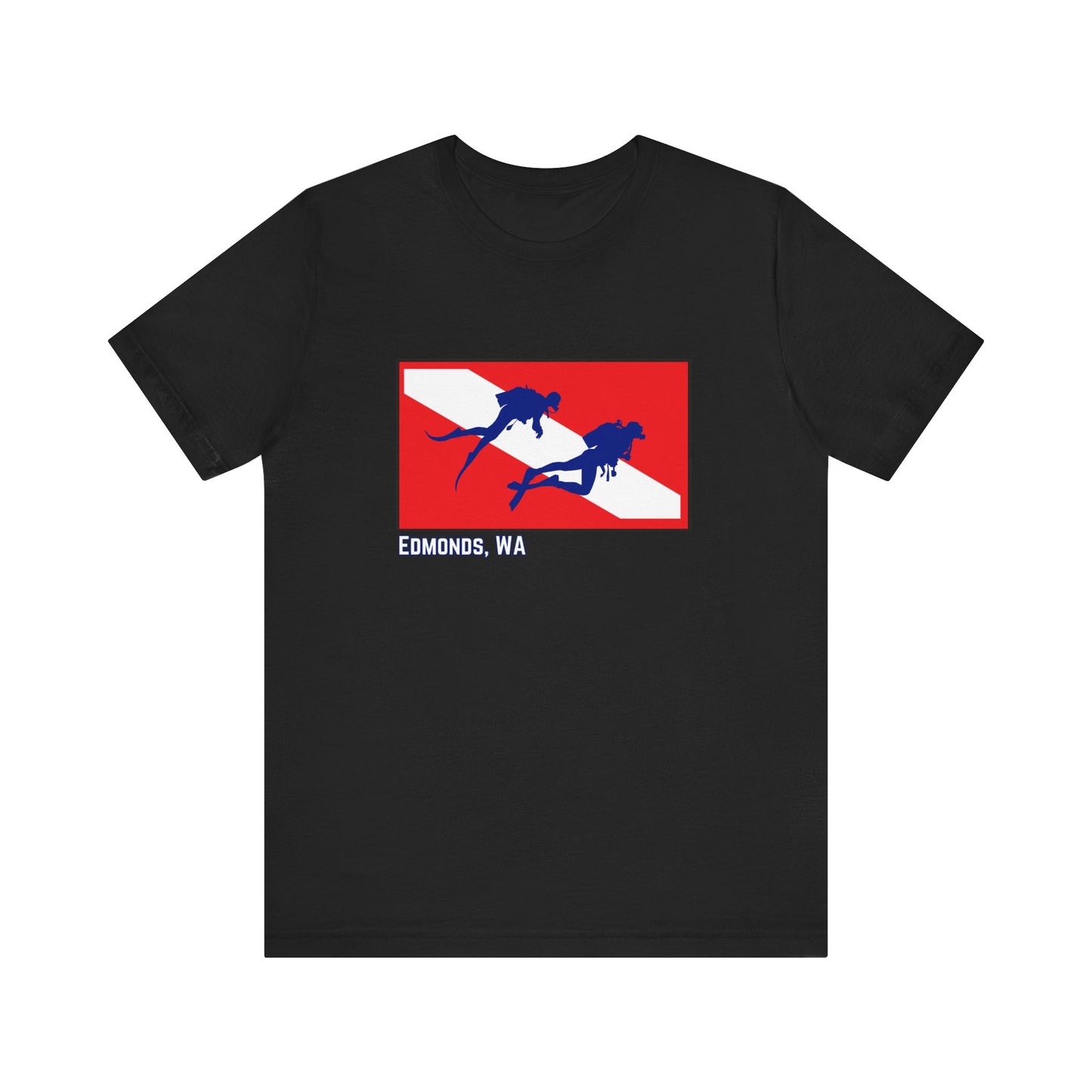 Edmonds Scuba Dive Flag T-shirt