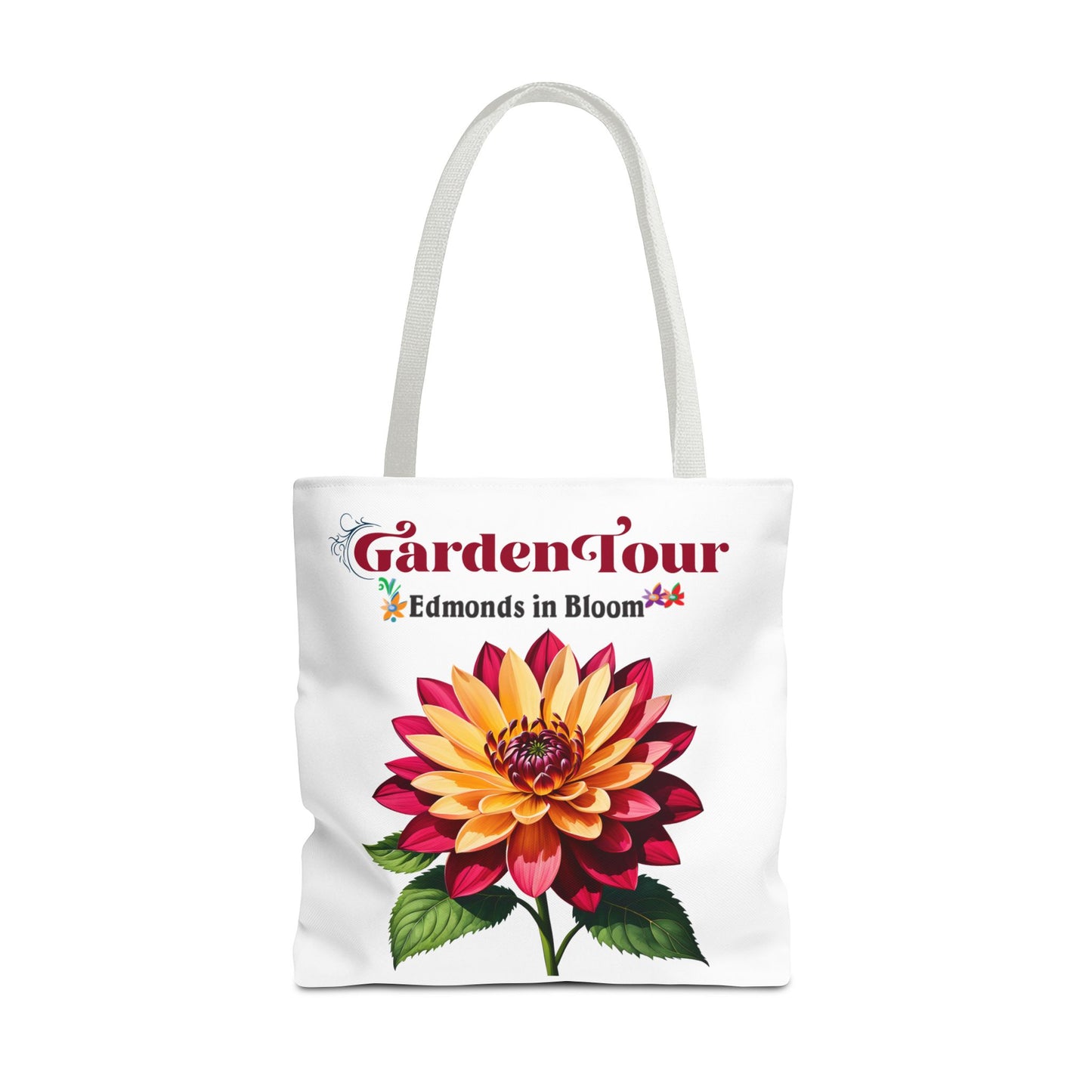 Edmonds in Bloom Garden Tour 2026 Tote Bag (White)