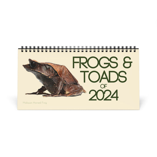Frogs & Toads of 2024 Desk Calendar
