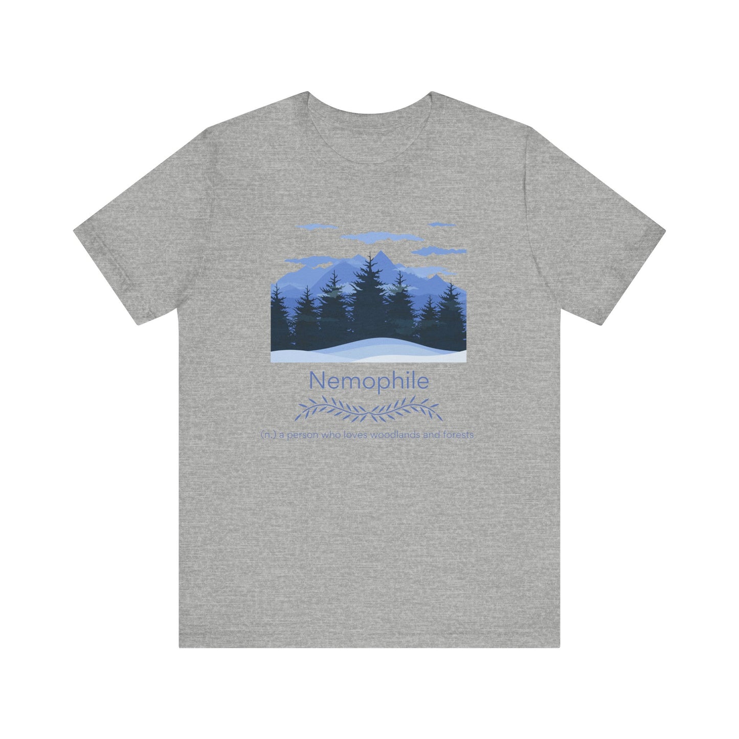 Nemophile - forest lover T-shirt