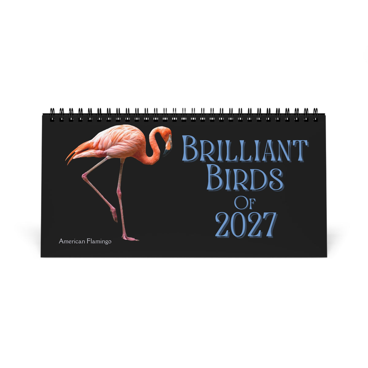 Brilliant Birds of 2027 Desktop Calendar