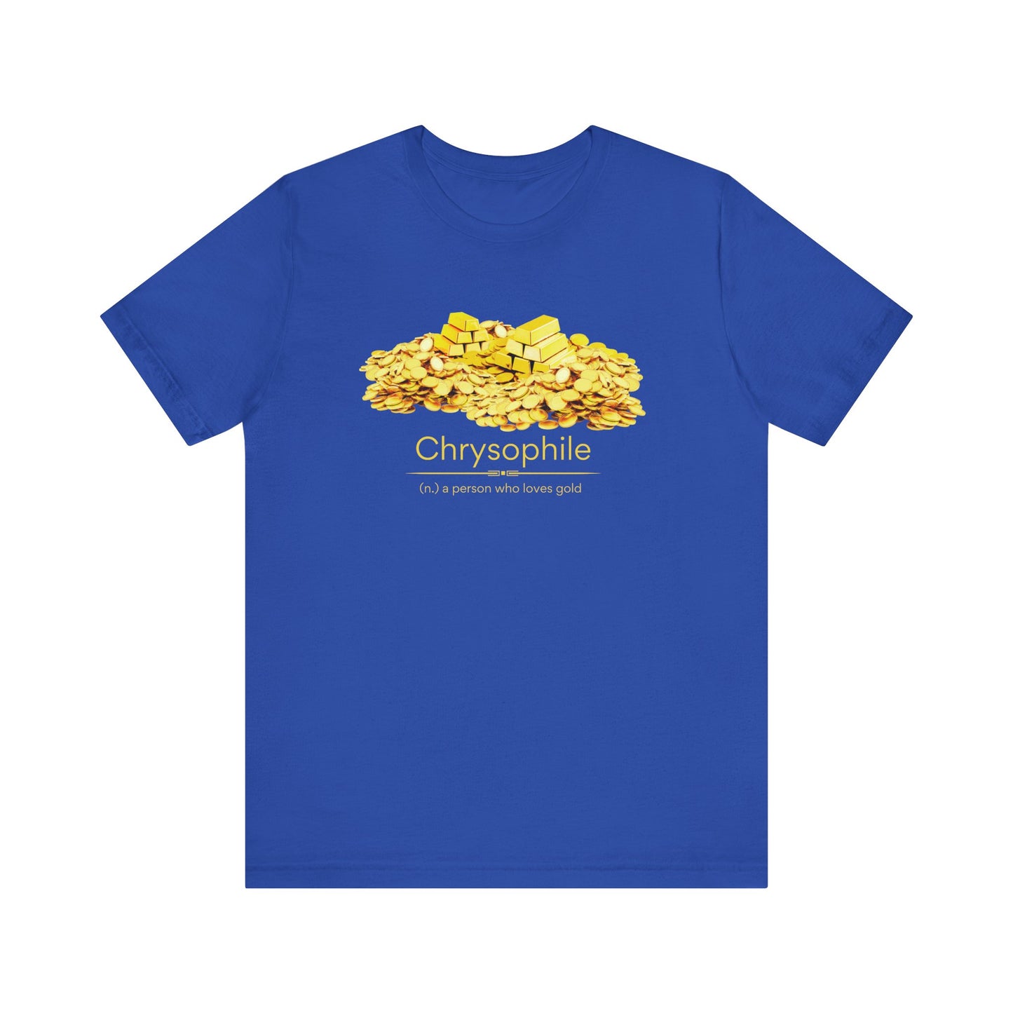 Chrysophile II - lover of gold T-shirt