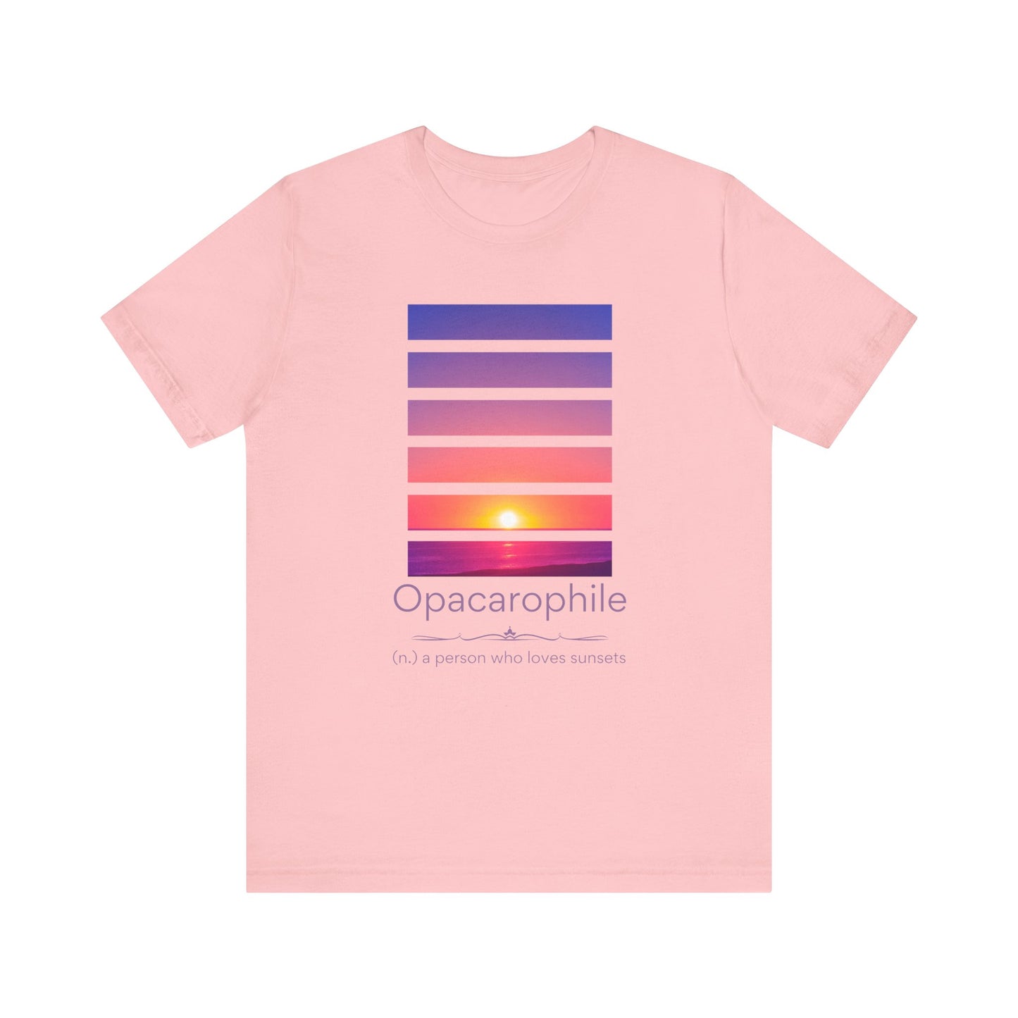 Opacarophile II - sunset lover T-shirt