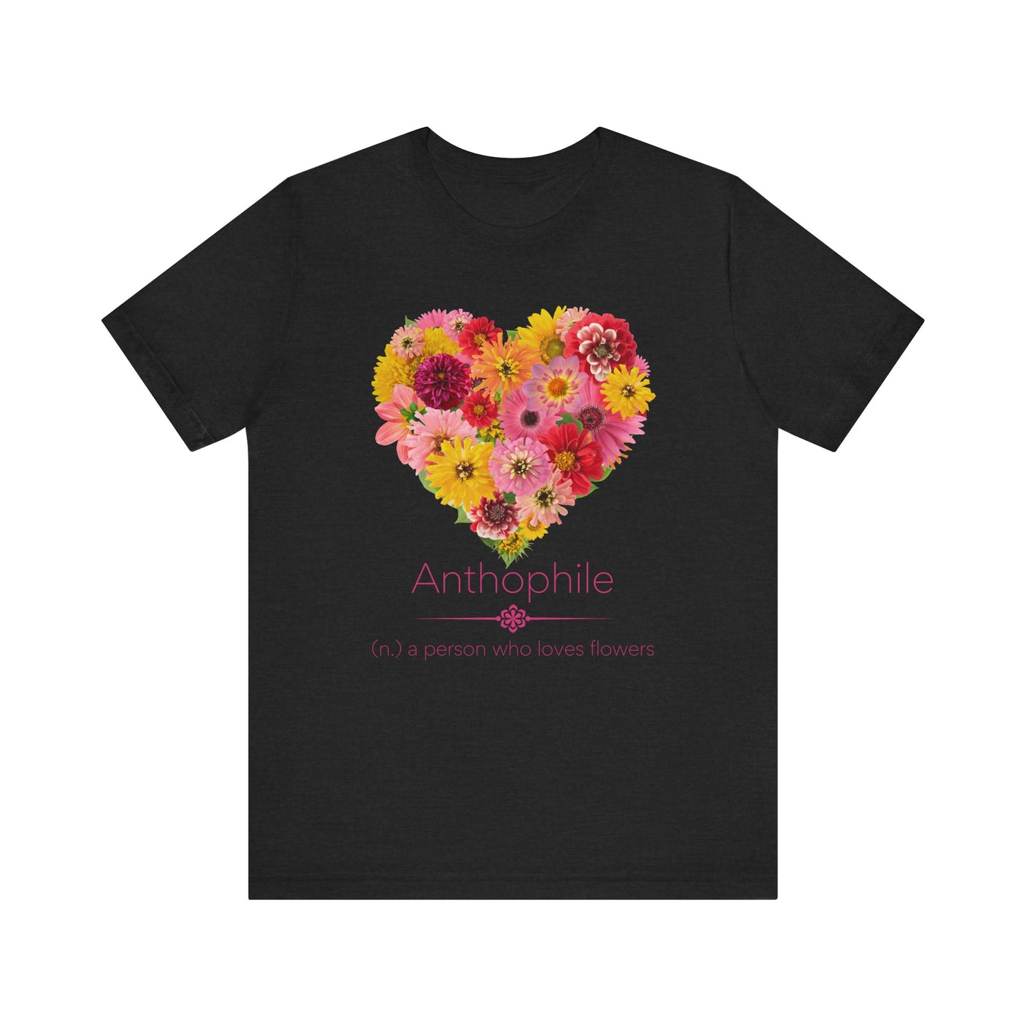 Anthophile - flower lover T-shirt