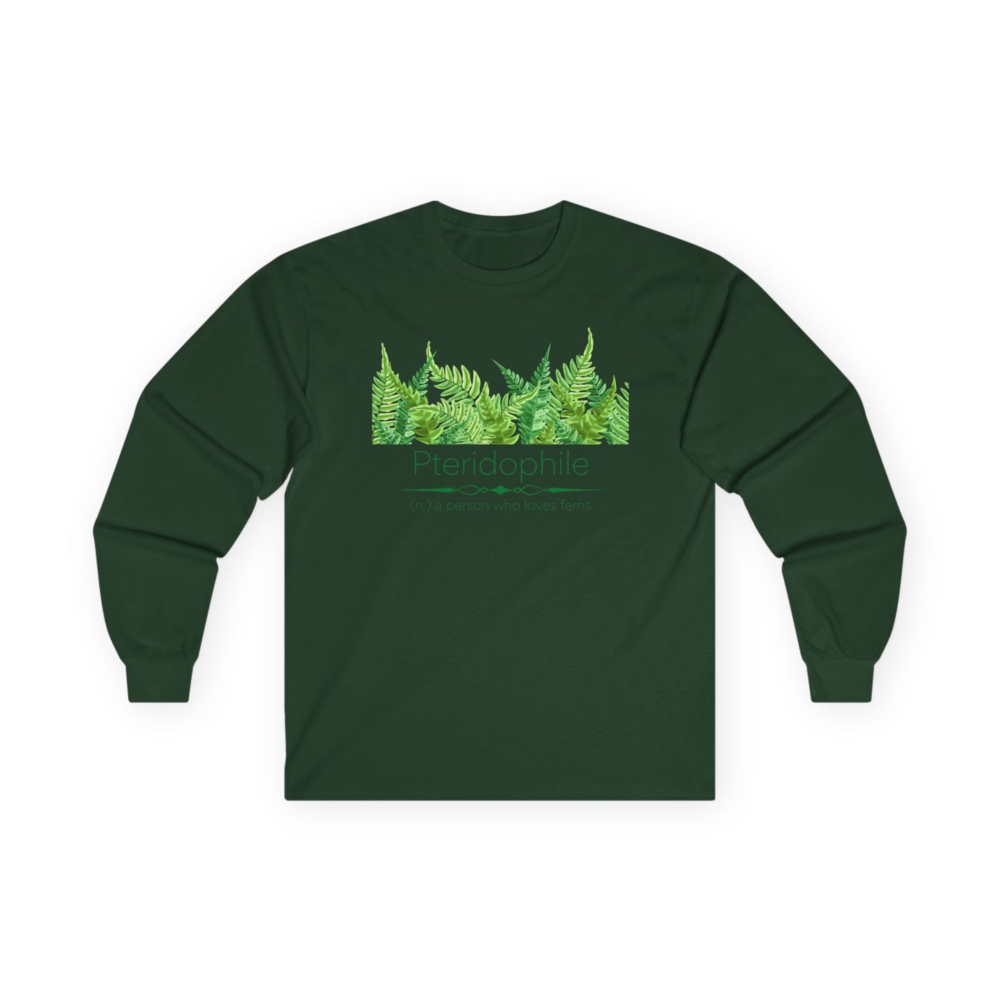 Pteridophile Cotton Long Sleeve Tee