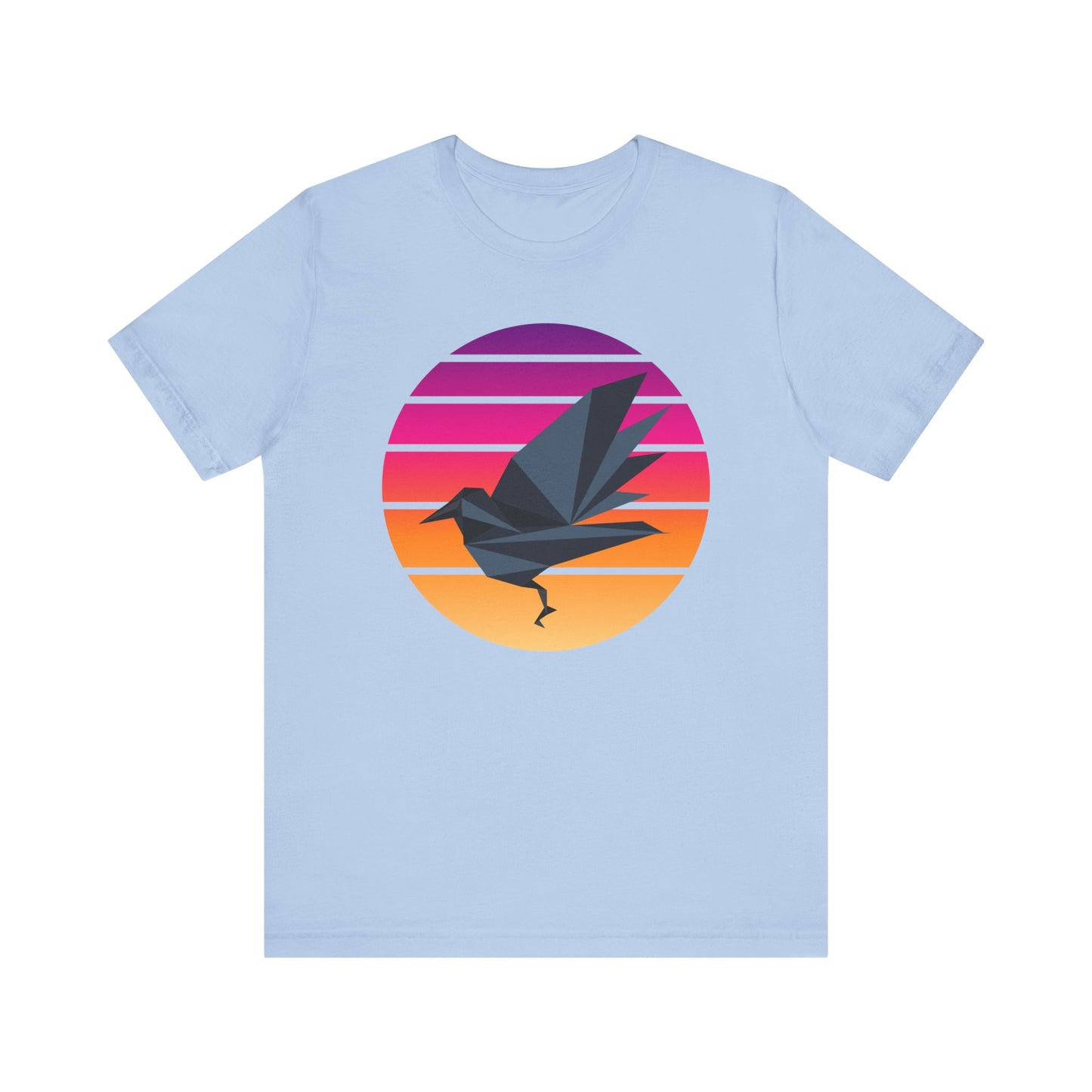 Sunset Crow T-shirt