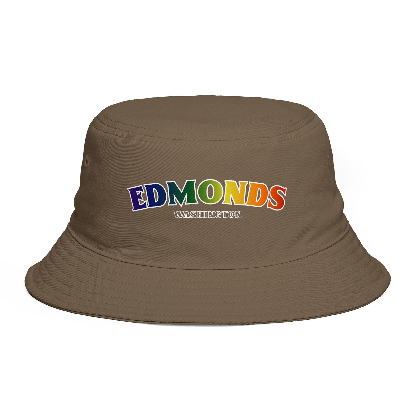Edmonds Washington RAINBOW Bucket Hat