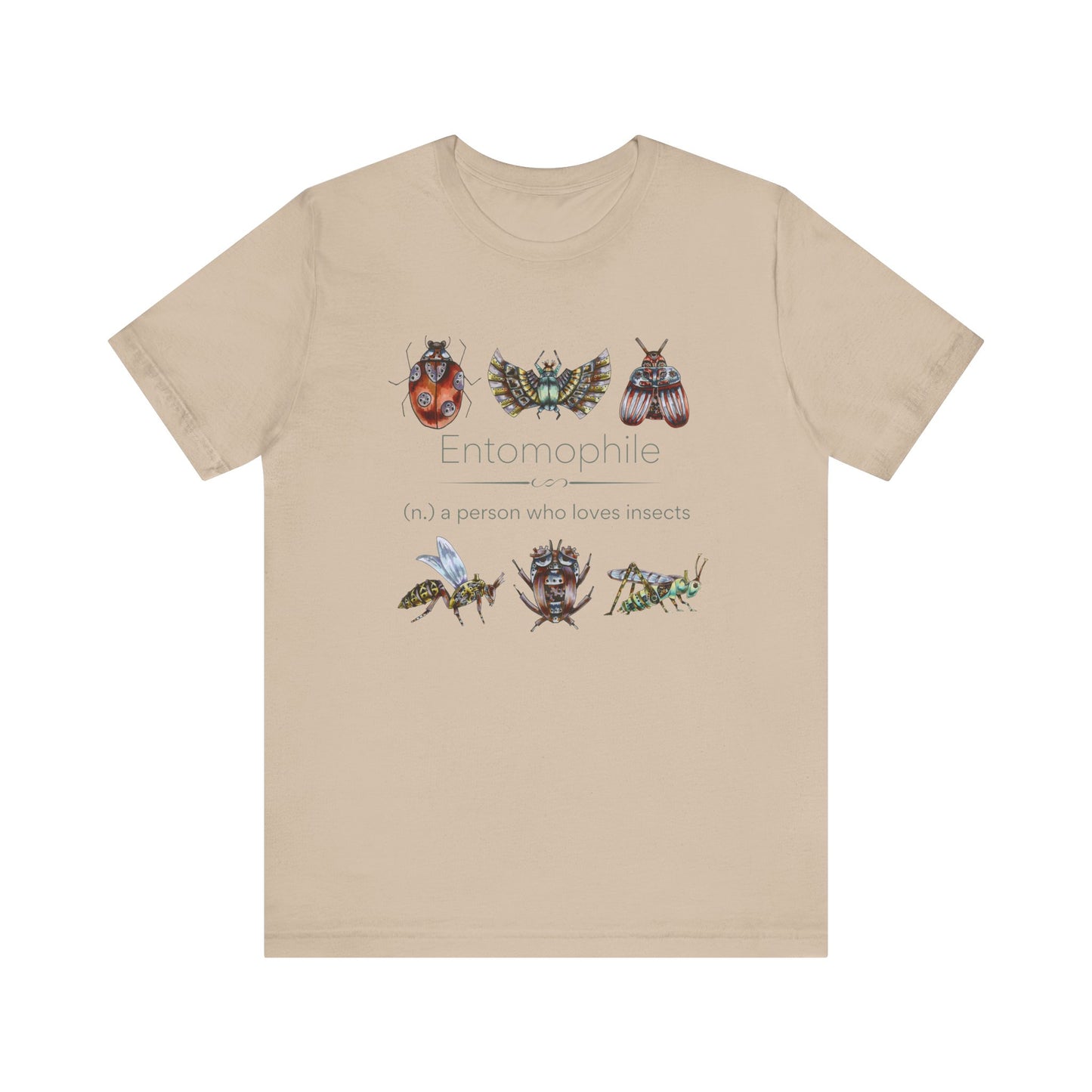 Entomophile II - lover of insects T-shirt