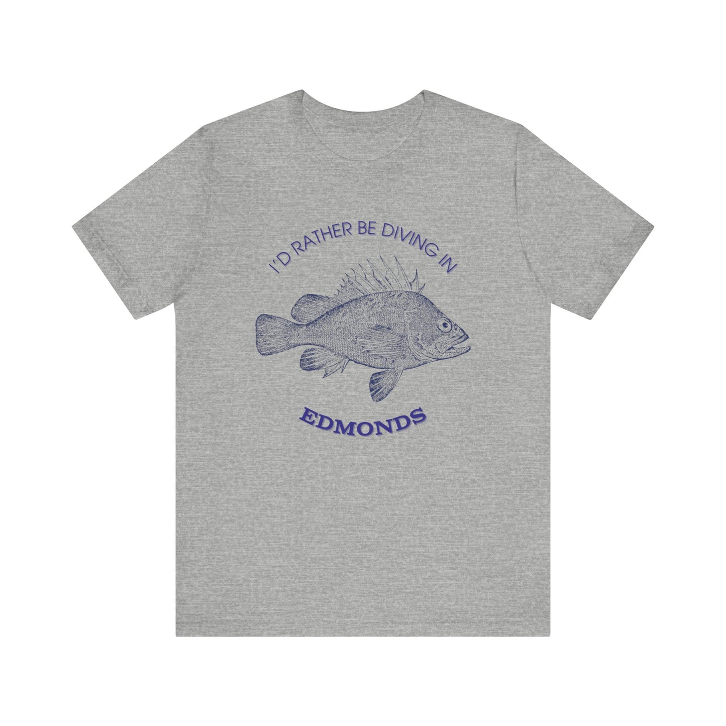 I'd Rather Be Diving in Edmonds T-shirt