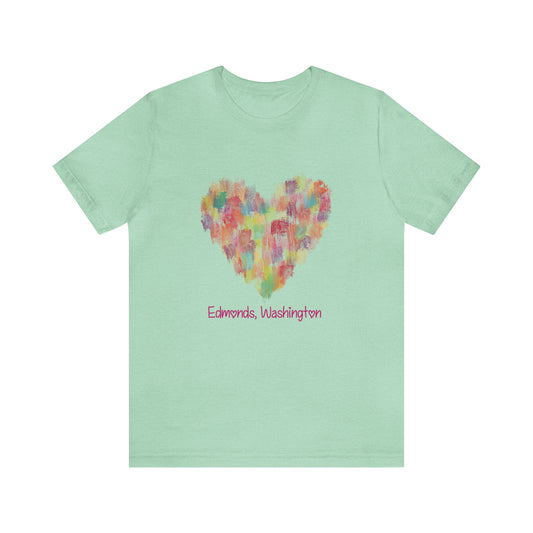 Edmonds Heart Art T-shirt