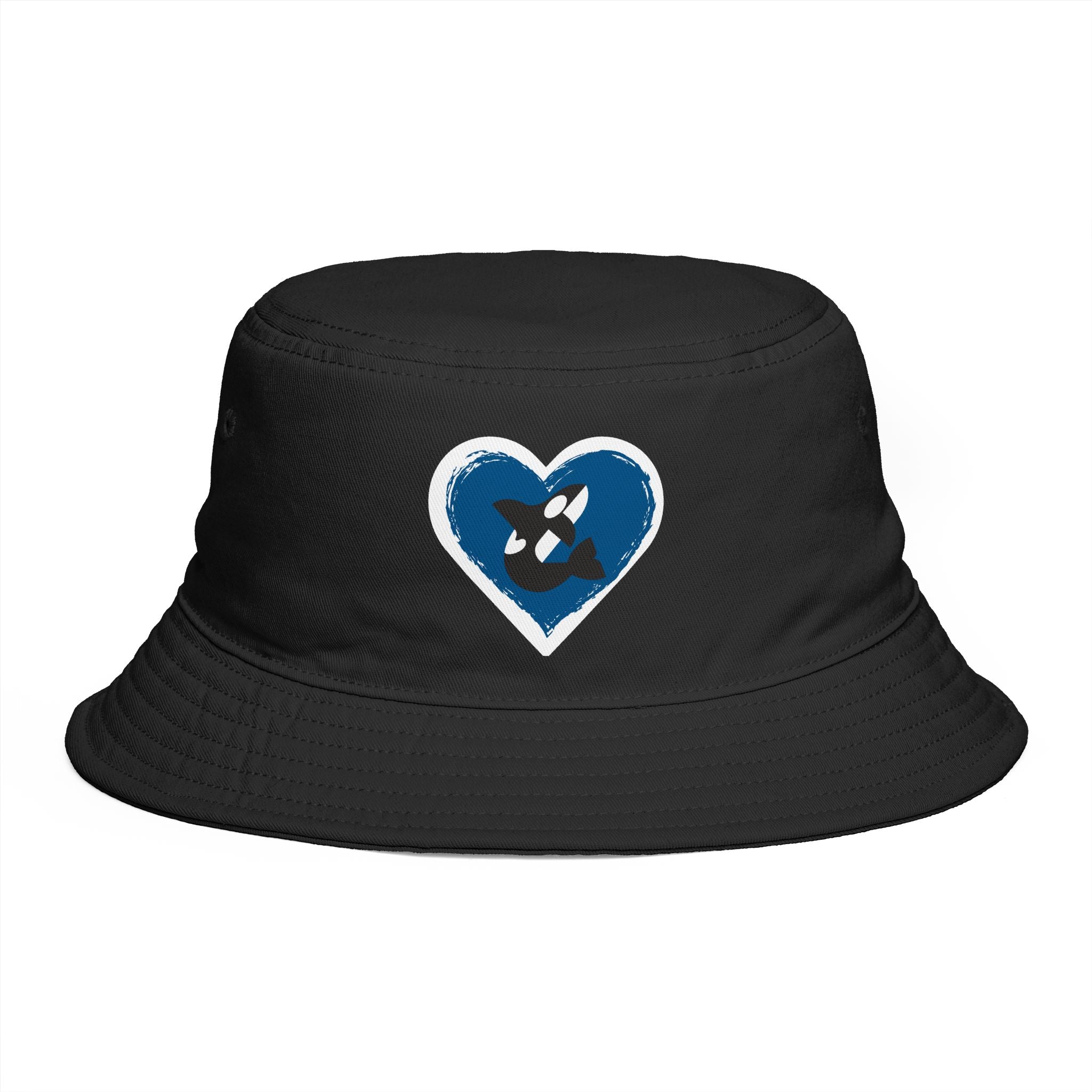 Orca Heart Bucket Hat – Edmonds Love