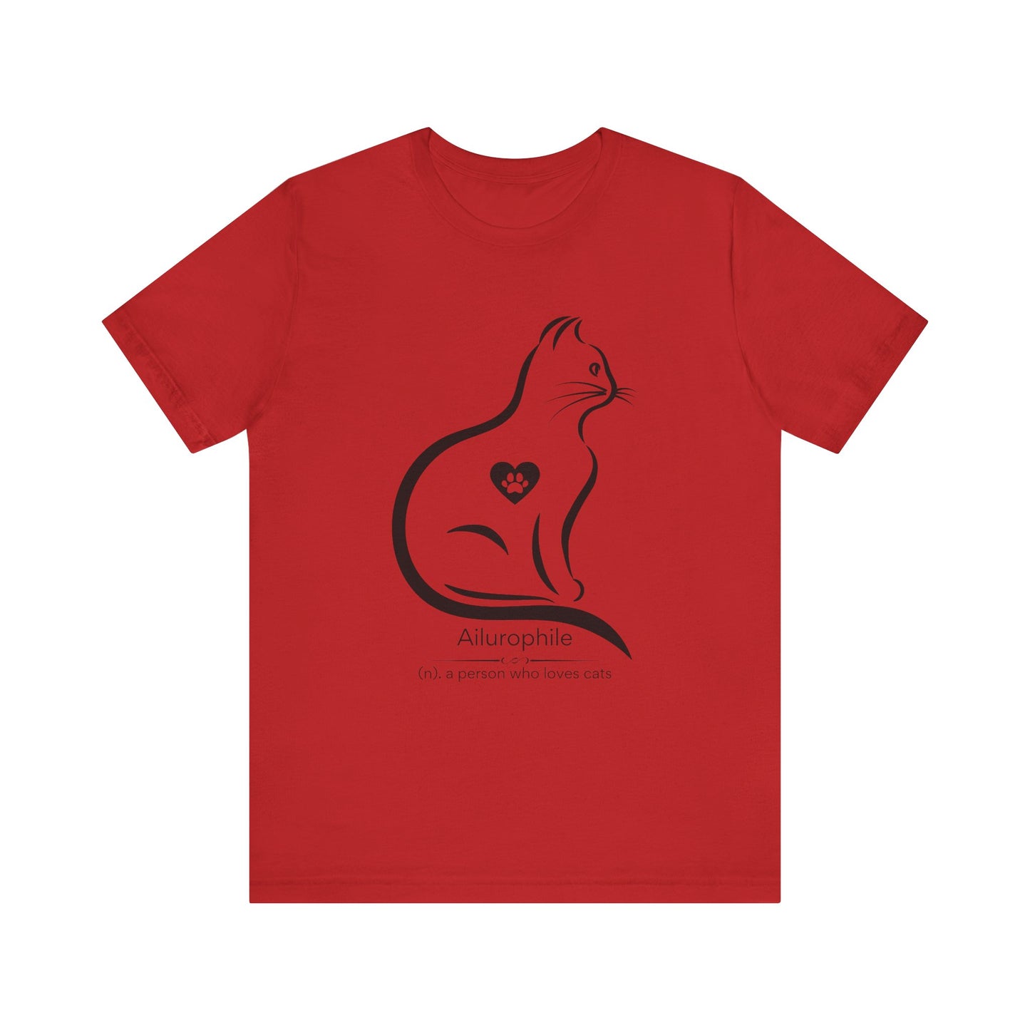 Ailurophile - cat lover T-shirt