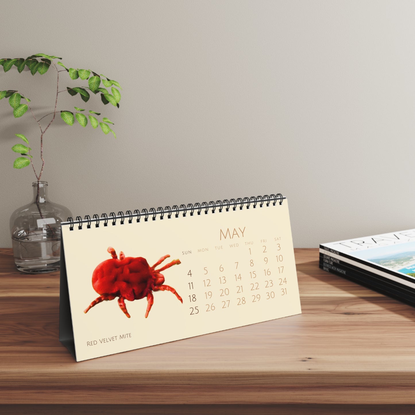 Incredible Insects of 2025 Desktop Calendar