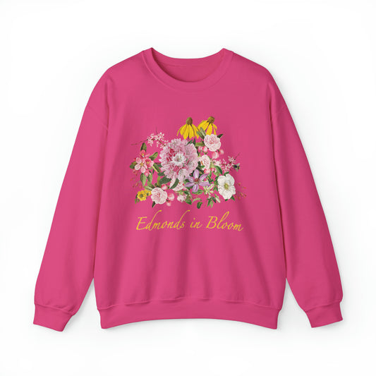 Edmonds in Bloom Unisex Crewneck Sweatshirt