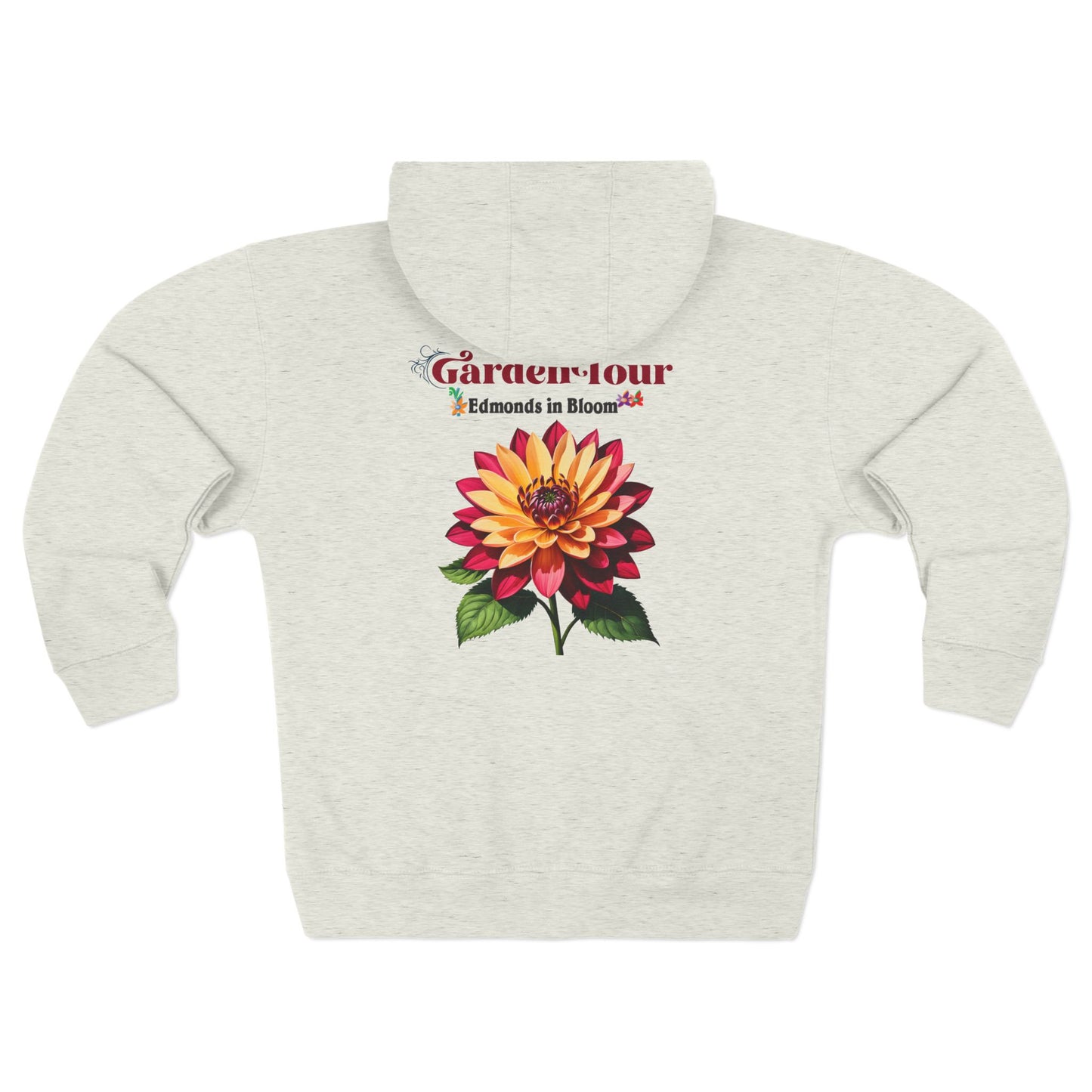 Edmonds in Bloom Garden Tour 2026 Unisex Full-Zip Hoodie
