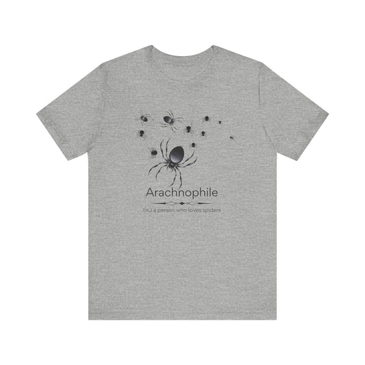 Arachnophile - spider lover T-shirt