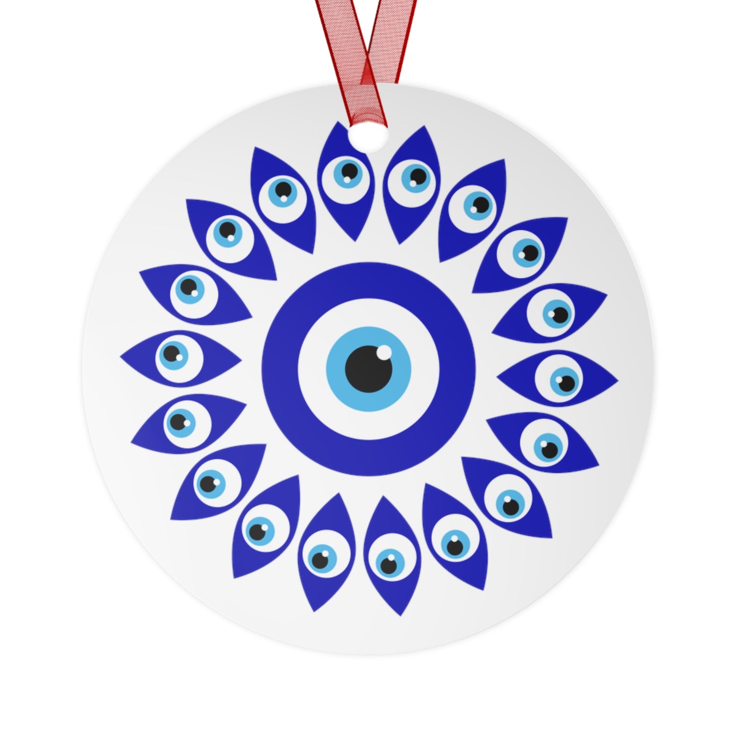 Evil Eye Metal Ornaments