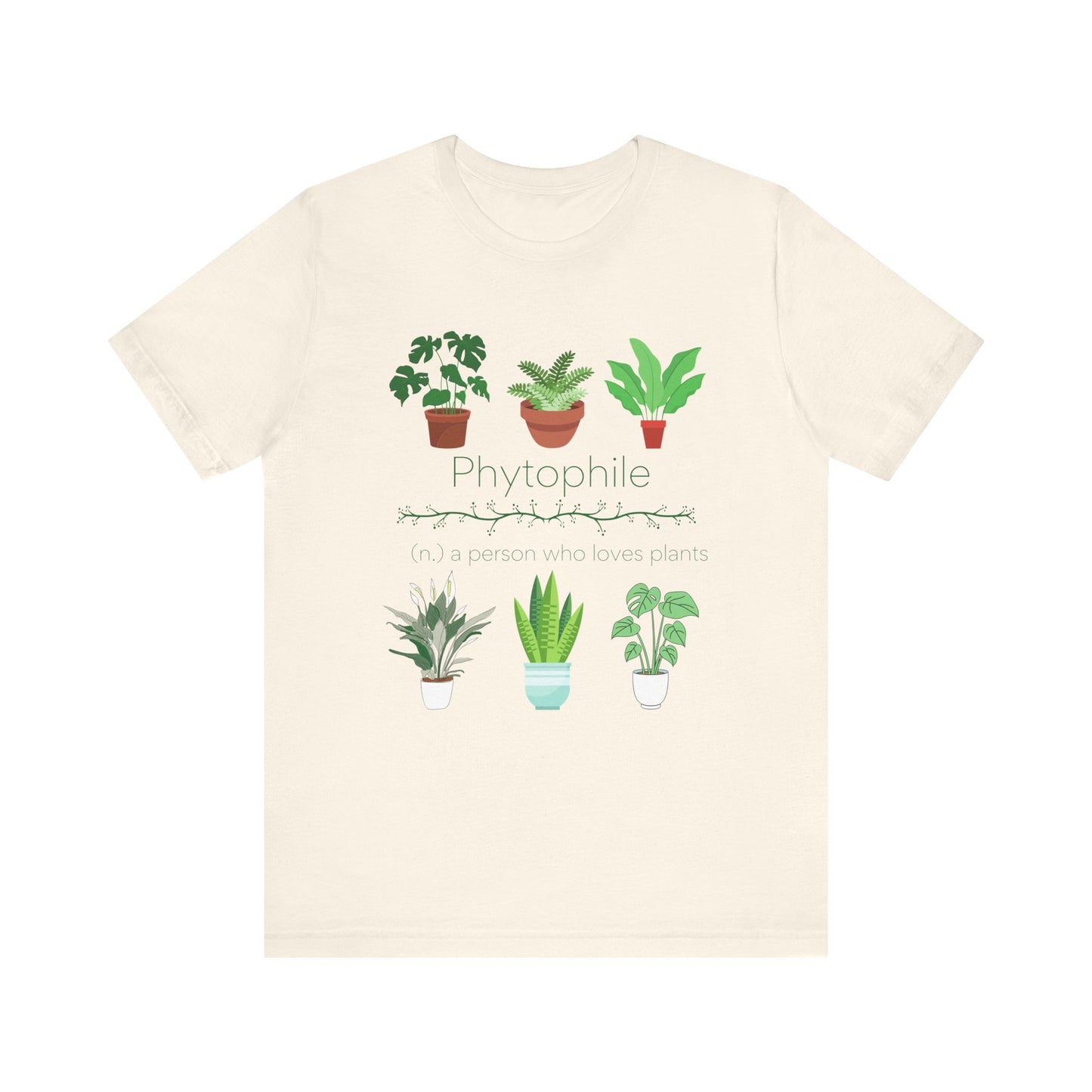 Phytophile plant lover T-shirt