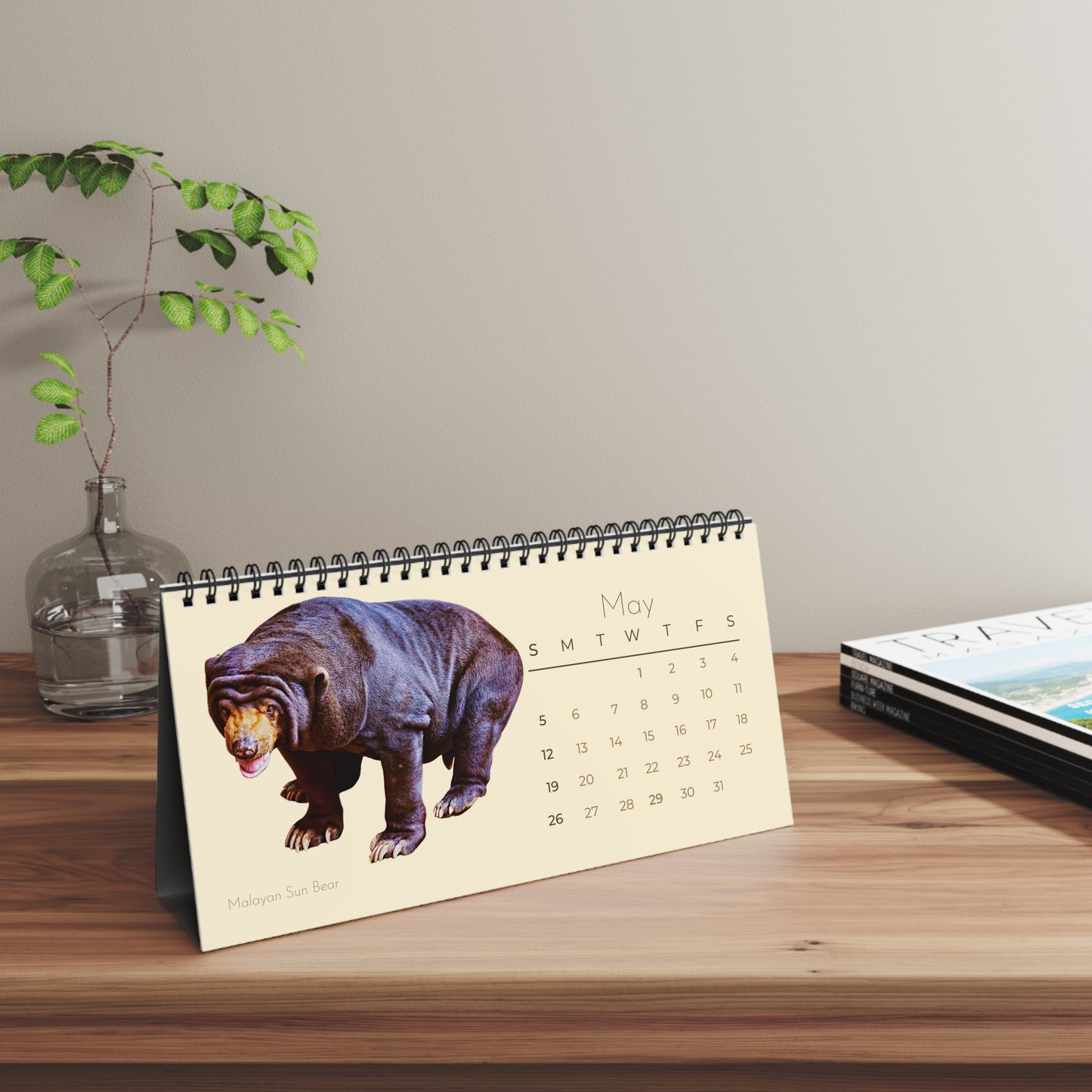 Bodacious Bears of 2024 Desk Calendar