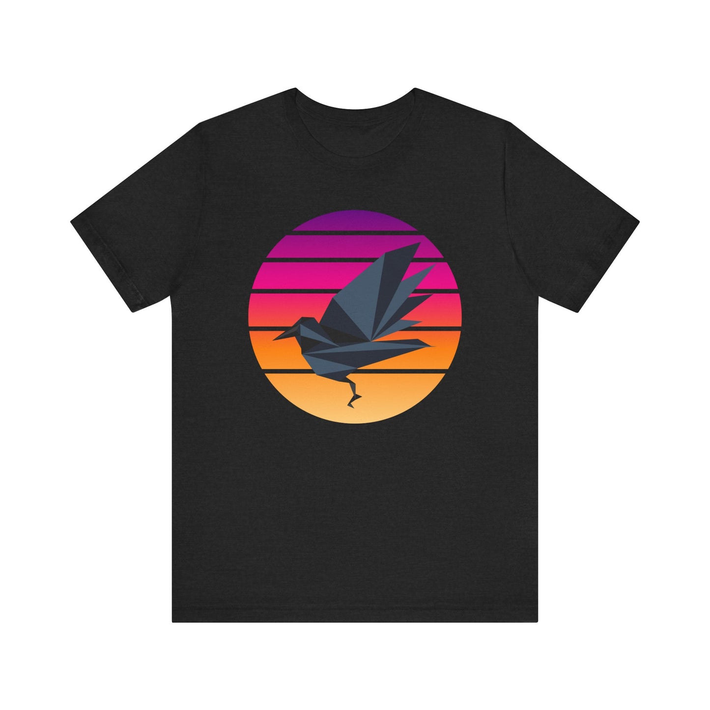 Sunset Crow T-shirt